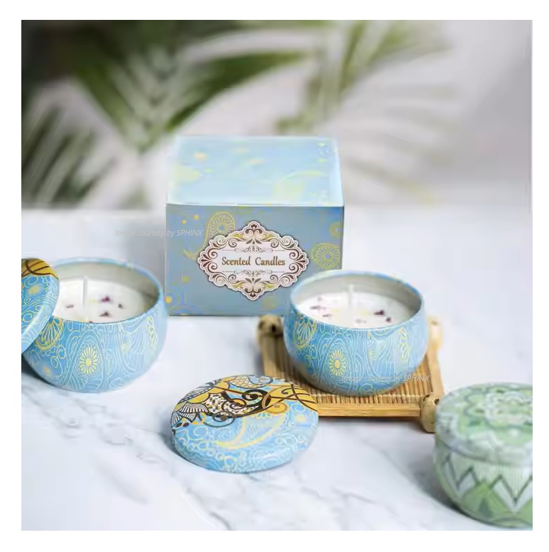 SPHINX Potpourri Infused Scented Soy Wax Candle – 60g